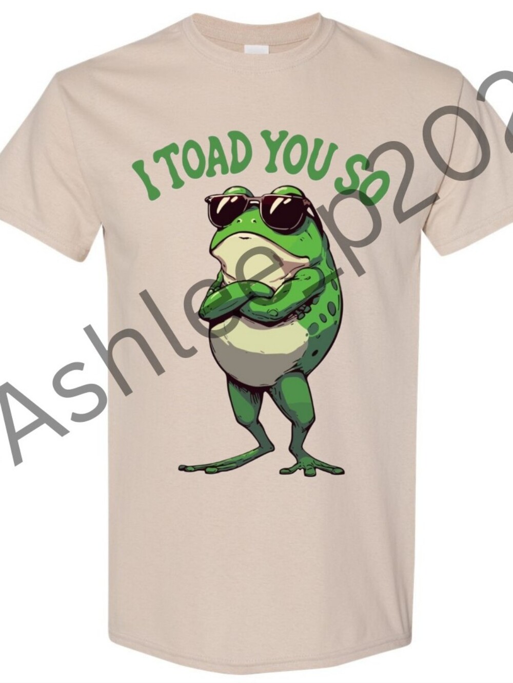 I Toad You So Unisex Short Sleeve Graphic Shirt